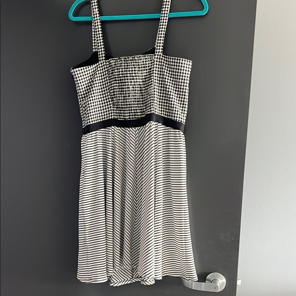 Betsey Johnson Black and White Gingham Dress - Picture 4 of 6